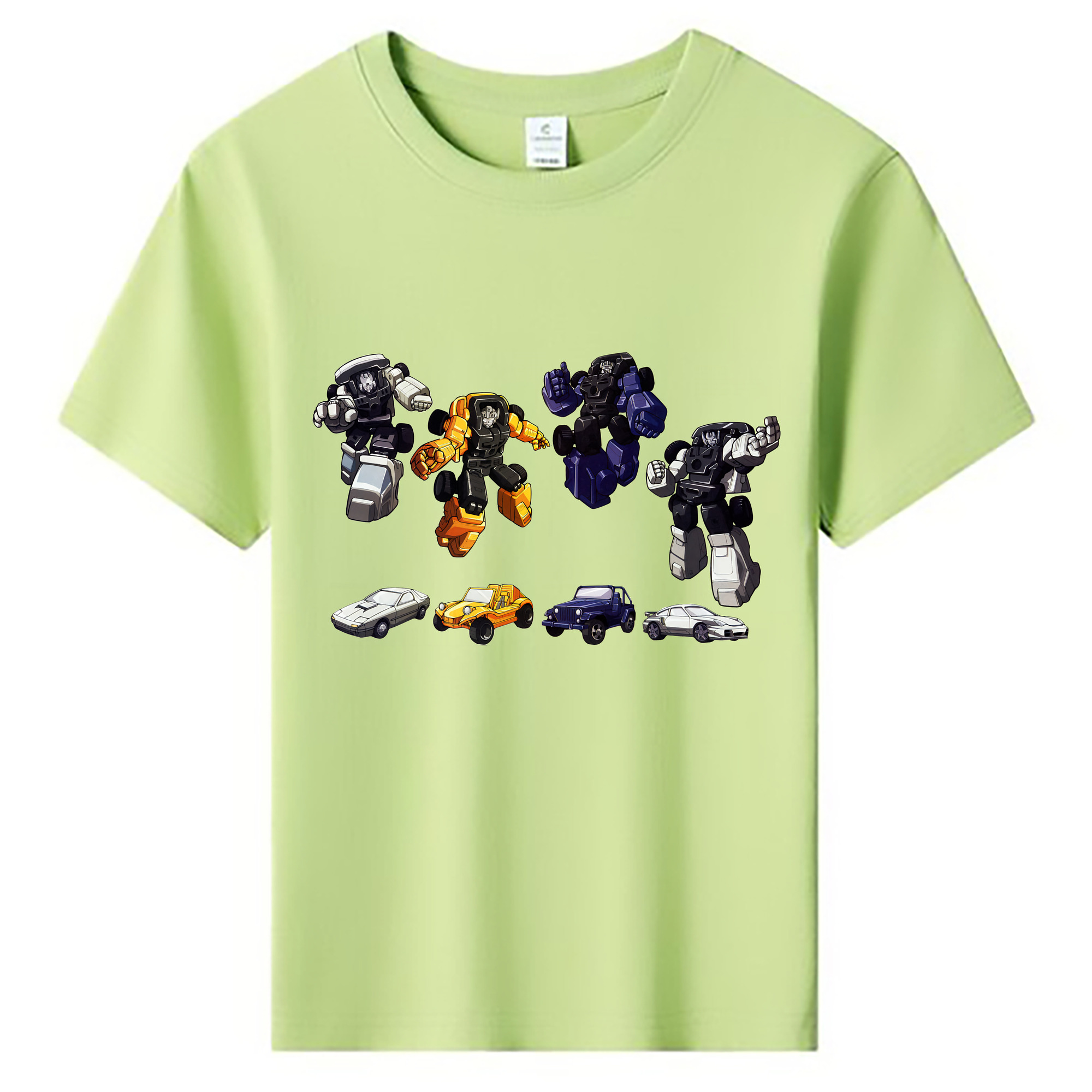 （画像用） Transformers トランスフォーマー 綿100％キッズTシャツ（フロントプリント）